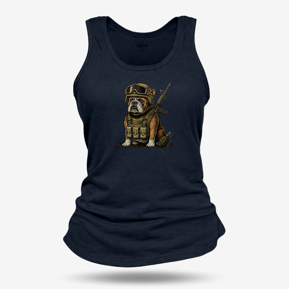 Tactical Bulldog Women's Racerback Tank