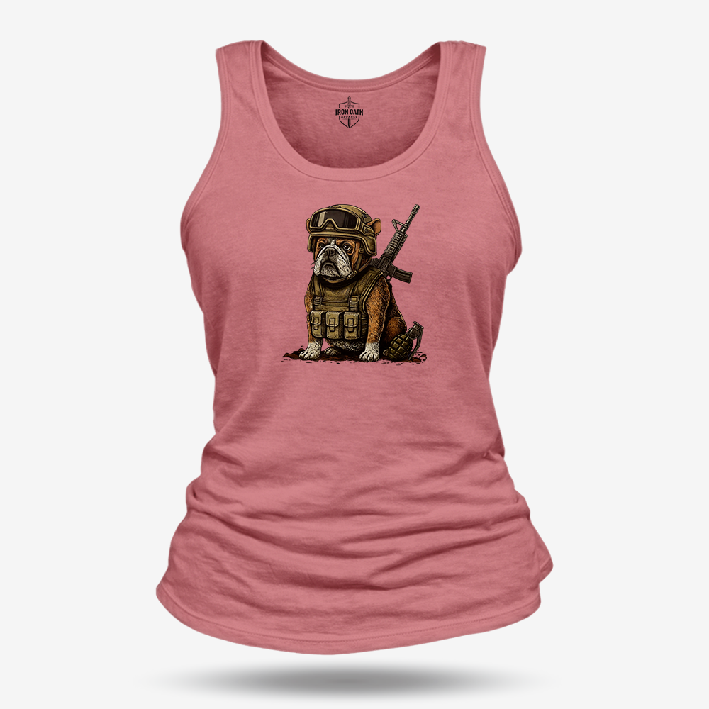 Tactical Bulldog Women's Racerback Tank