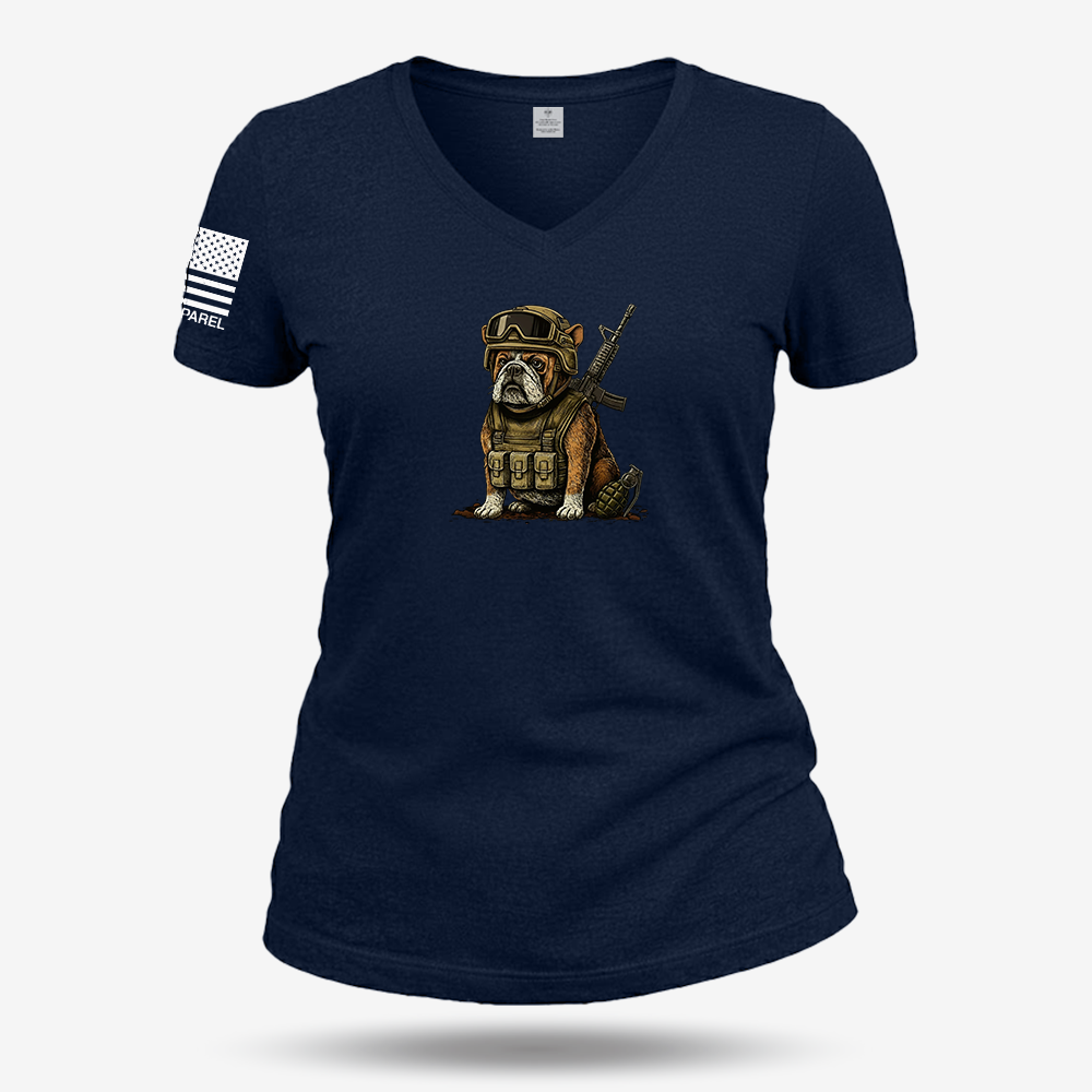 Tactical Bulldog Women's V-Neck