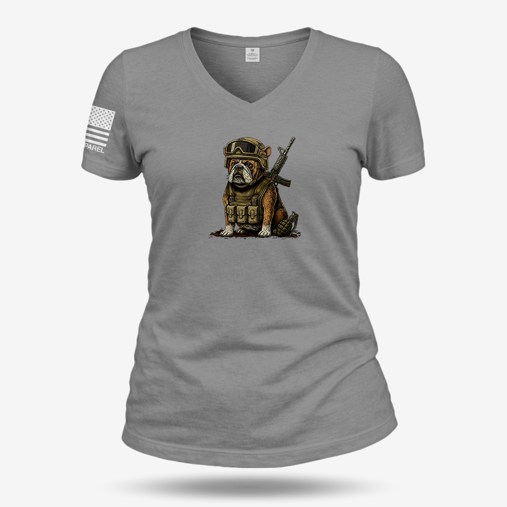 Tactical Bulldog Women's V-Neck