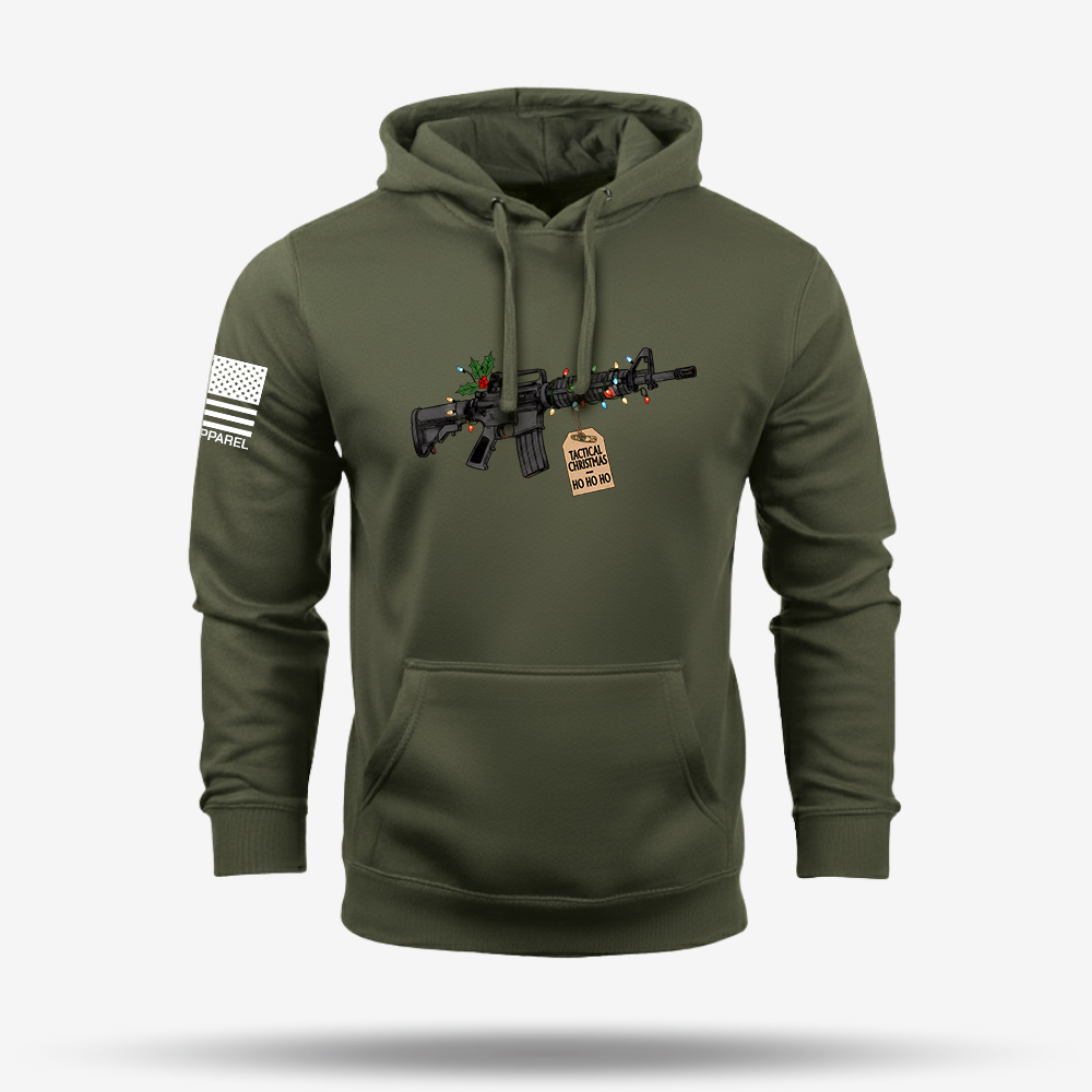 Tactical Christmas Ho Ho Ho Hoodie