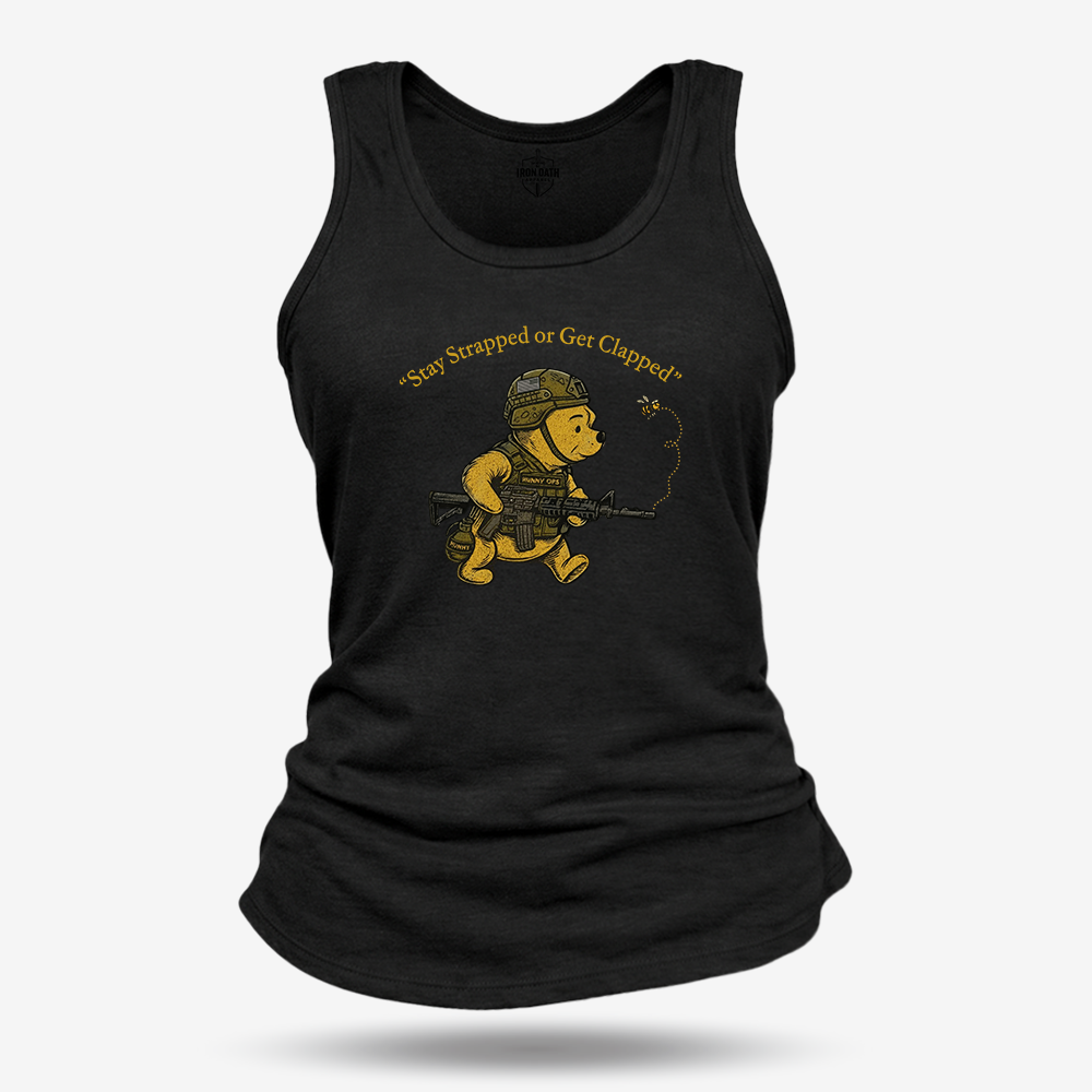 Tactical Pooh Women's Racerback Tank