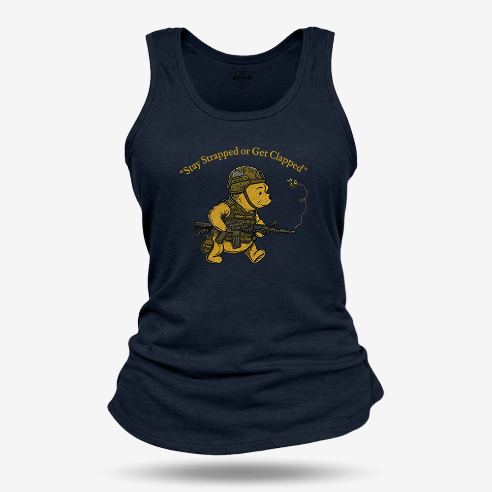 Tactical Pooh Women's Racerback Tank