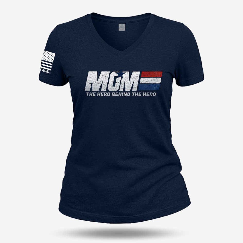 The Hero Behind The Hero Women's V-Neck