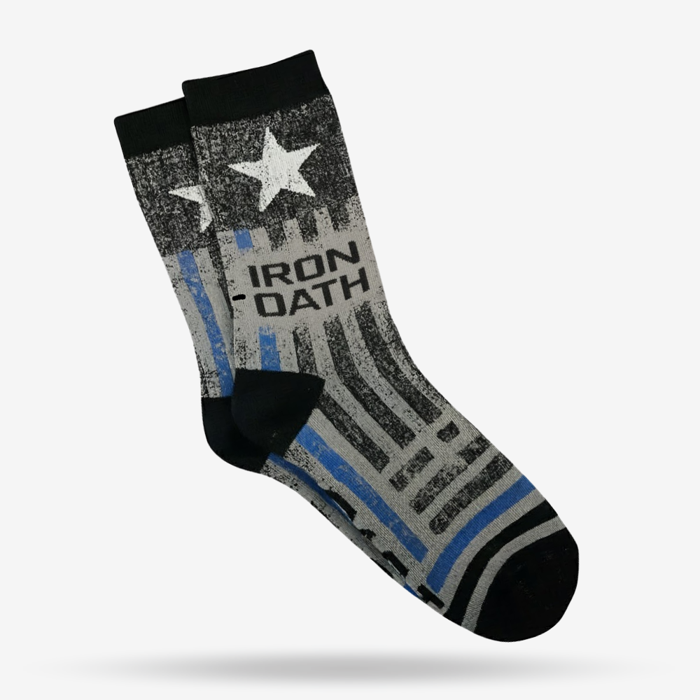 Thin Blue Line – Patriot Star Socks
