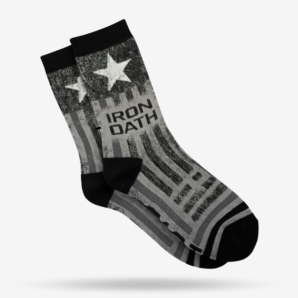 Thin Gray Line – Patriot Star Socks
