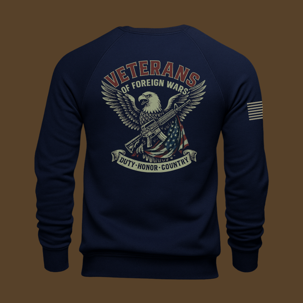 Veterans Of Foreign Wars Sweatshirt