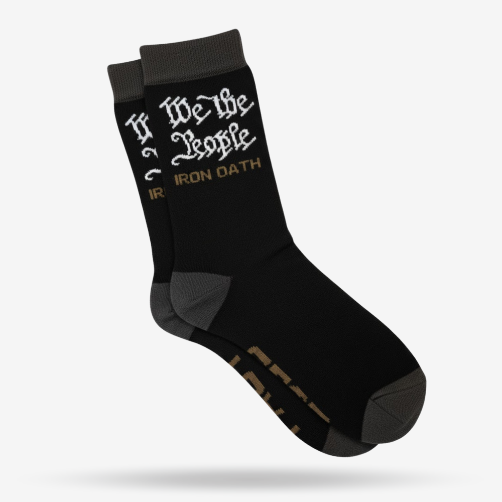 We The People – Gunmetal Edition Socks