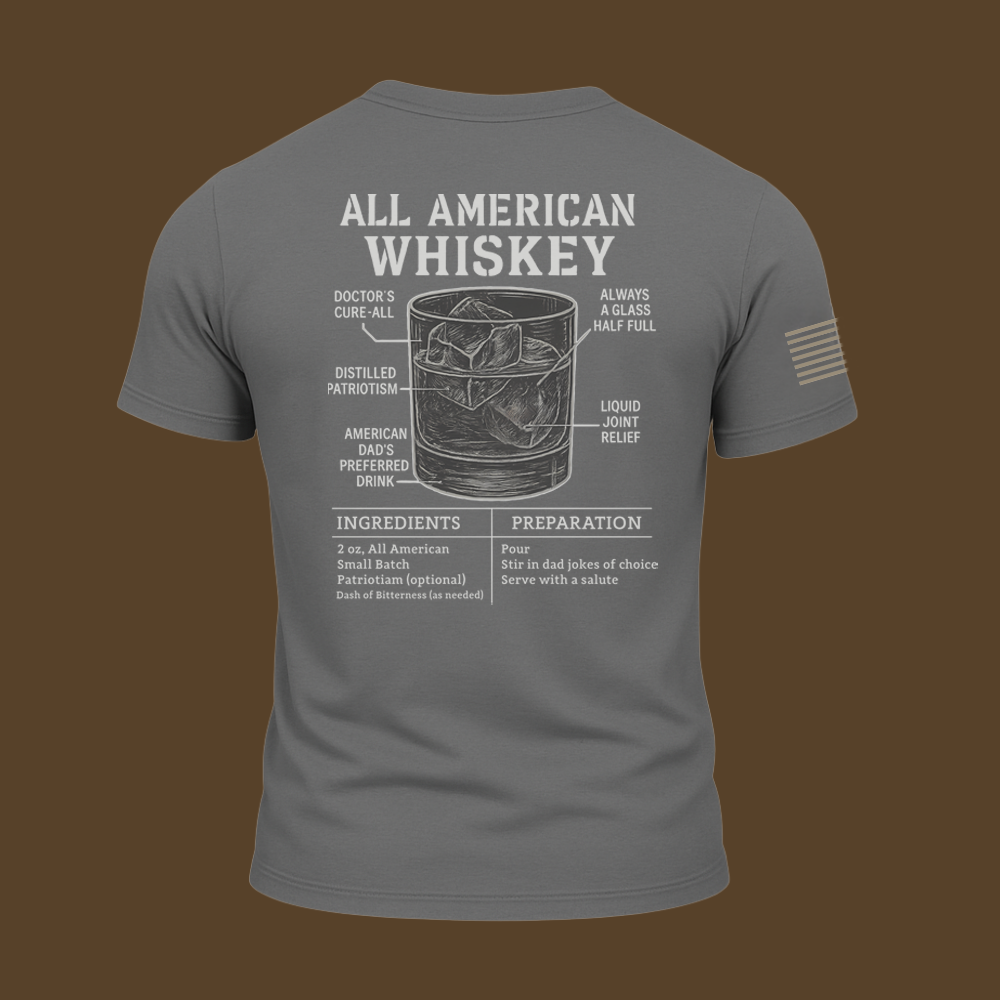 All American Whiskey T Shirt