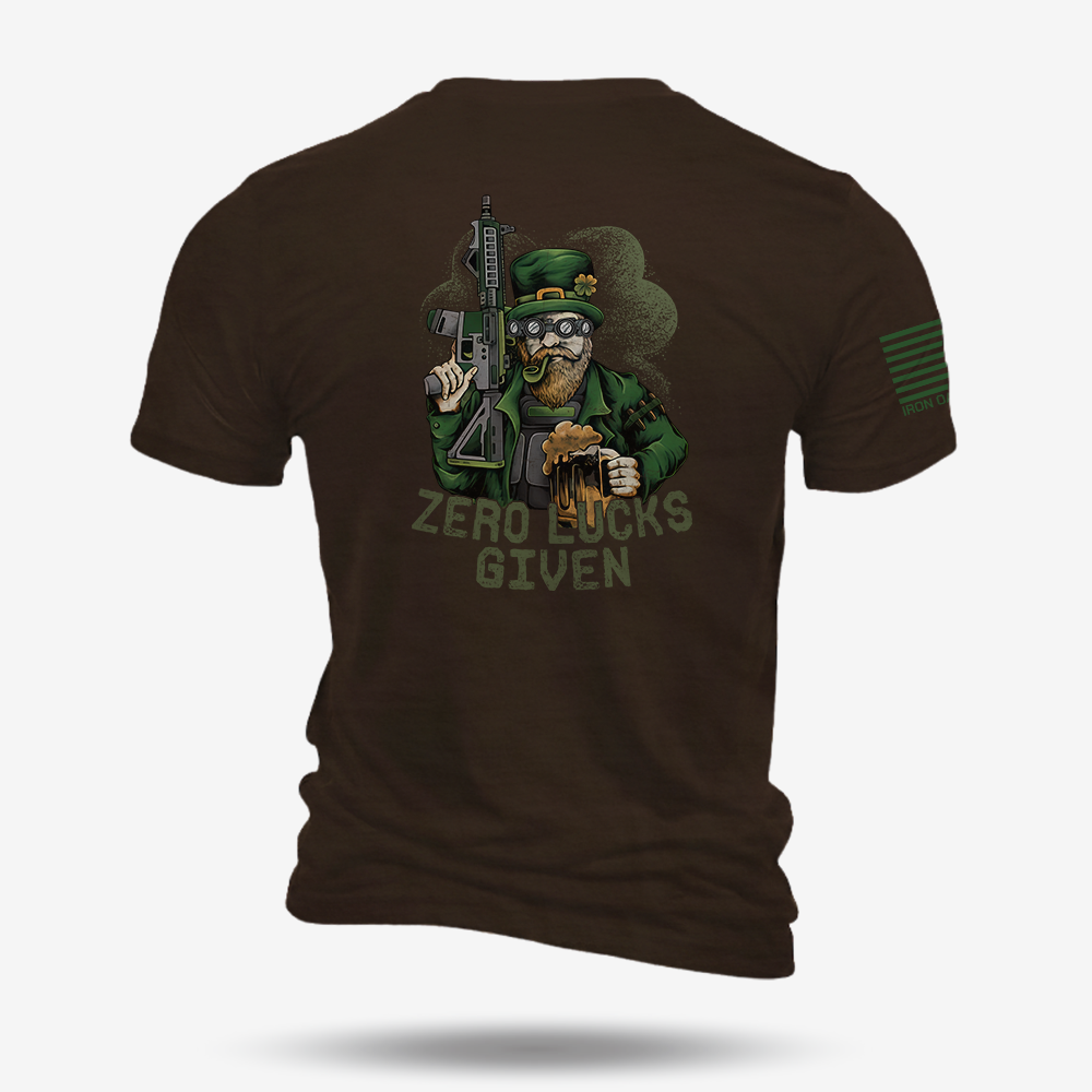 Zero Lucks Given T Shirt