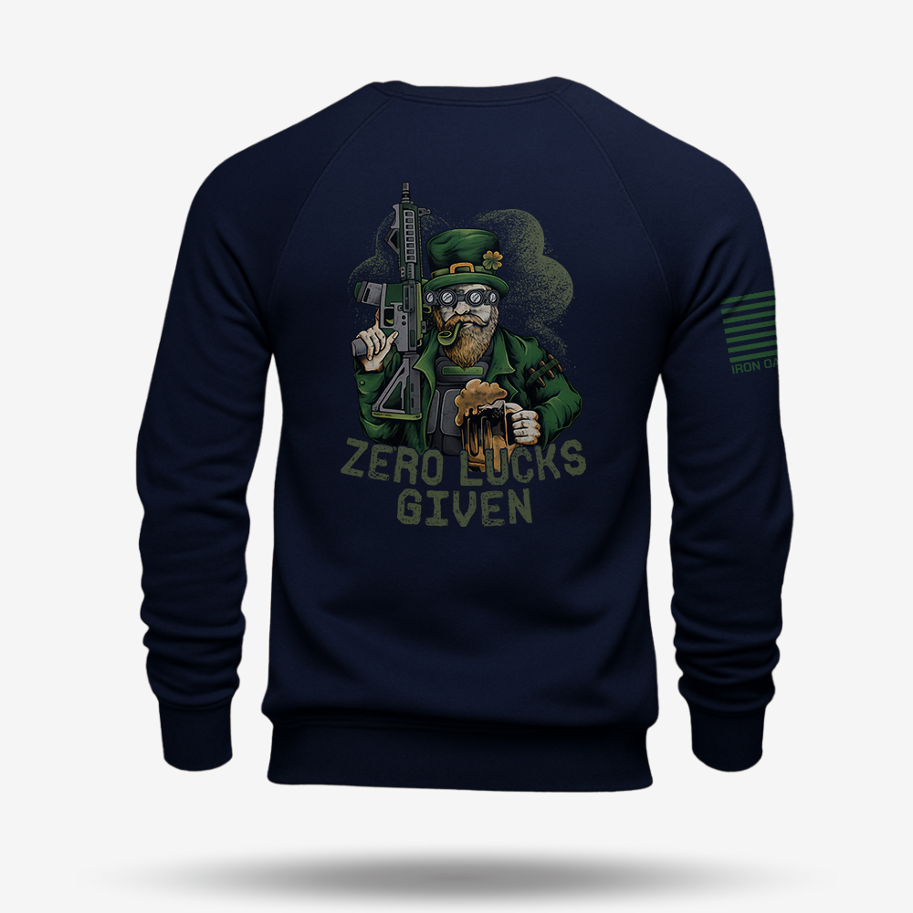 Zero Lucks Given Sweatshirt