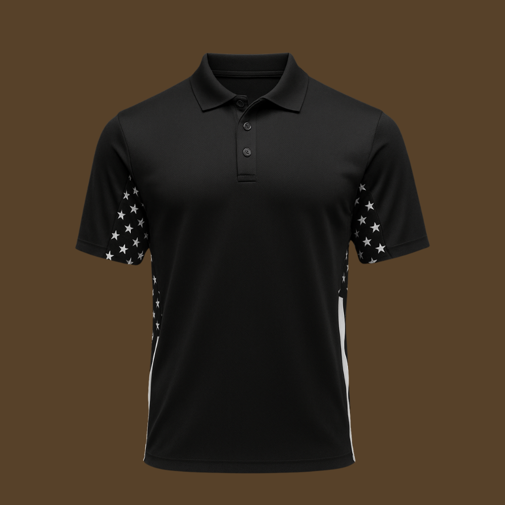 American Flag Polo