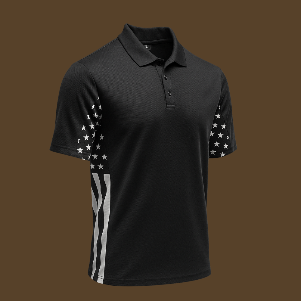 American Flag Polo