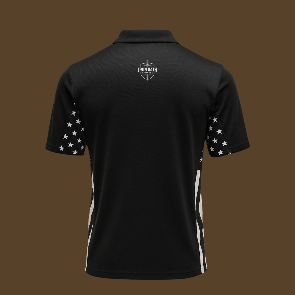 American Flag Polo