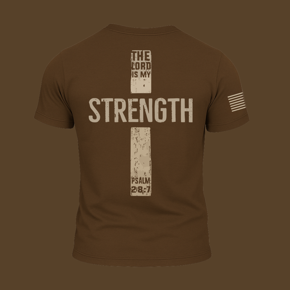 The Lord Is My Strength Psalm T Shirt